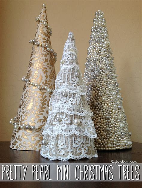 Styrofoam Cone Christmas Tree Craft