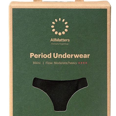 Køb AllMatters Bikini Underwear Moderate heavy L 1 styk Økologisk Supermarked