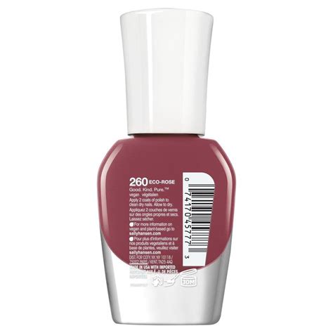 Buy Sally Hansen Good Kind Pure Nail Polish Ecorose 10ml Online At