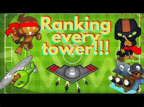 Ranking Every Tower In Bloons Td Battles Youtube