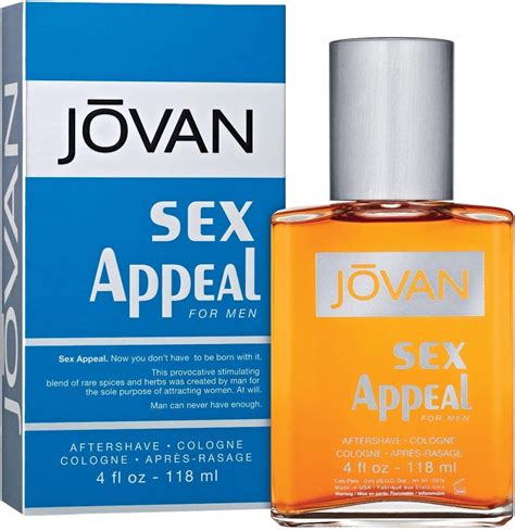 Jovan Musk For Men After Shave Cologne Sex Appeal 4 Fl Oz Mens