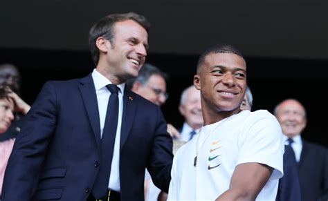 Football Emmanuel Macron Va Essayer De Pousser Pour Que Kylian