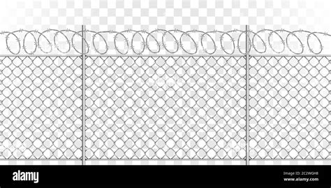 Barbed Fencing Wire Stock Vector Images Alamy