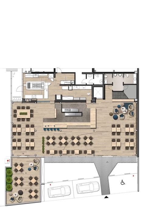 Gallery of Caffè Vero / ProgettoCMR - 16 | Cafe floor plan, Restaurant ...