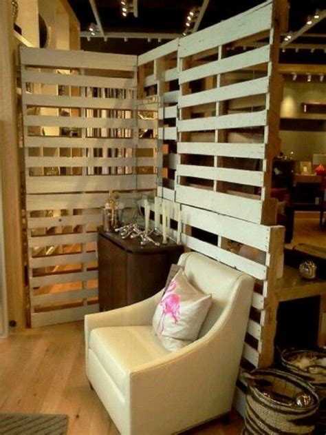 Pallet Room Divider Ideas Wood Pallet Ideas