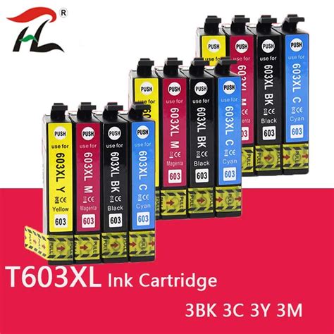 For 603XL T603 T603XL E603XL 603 XL Compatible Ink Cartridge For Epson