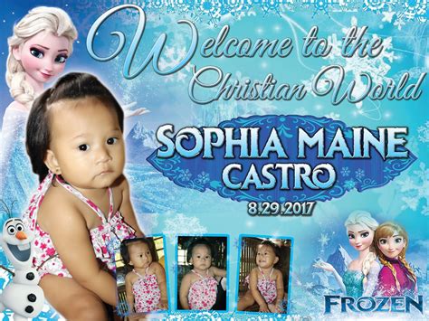 Frozen Tarpaulin Layout