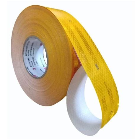 Yellow Retro Reflective Tape Micron Size Inch W At Rs