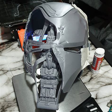 Iron Man Mark L Mk 50 Damaged Smashed Helmet Endgame 3d Print Model