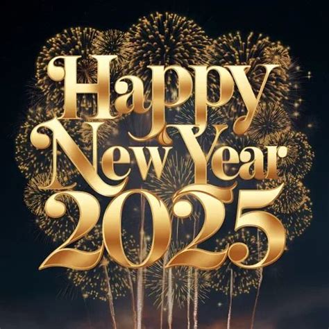 Free Vibrant 2025 New Year Image To Celebrate In 2024 Happy New Year