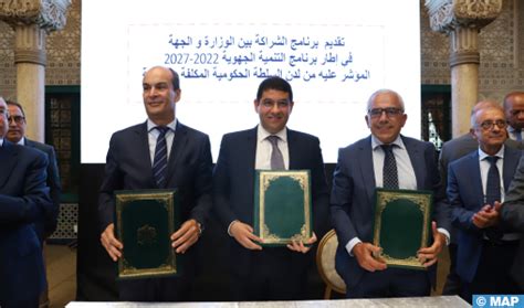 Casablanca Settat Signature D Une Convention Cadre Pour Le