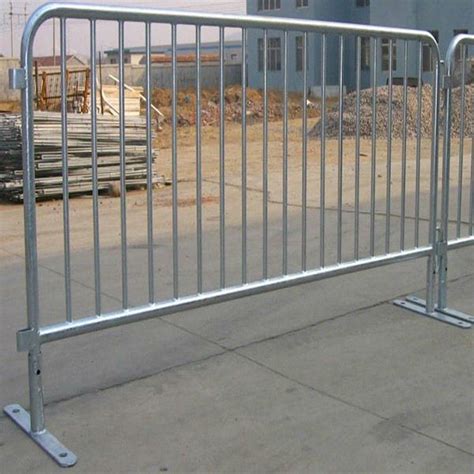 Metal Steel Portable Road Traffic Safety Pedestrian Temporary Crowd