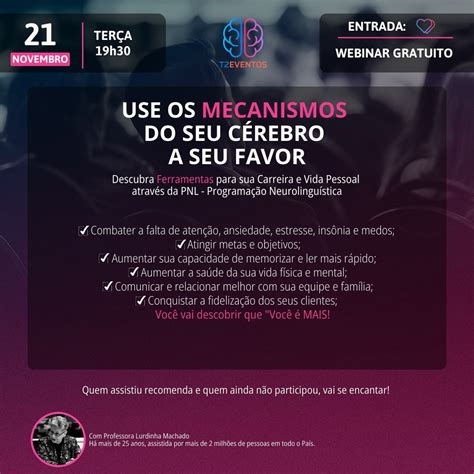 Use Os Mecanismos Do Seu C Rebro A Seu Favor Online Sympla