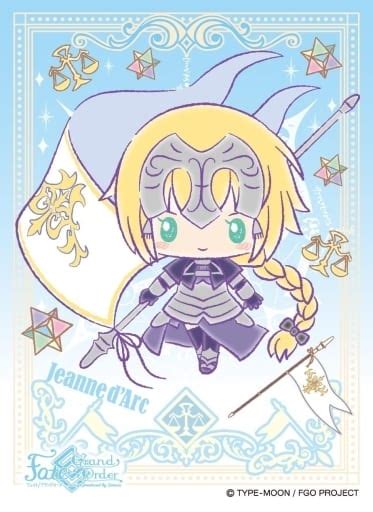 駿河屋 キャラクタースリーブ Fategrand Order【design Produced By Sanrio】ジャンヌ・ダルク