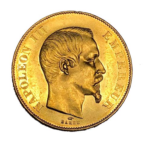 Comprar Moneda Oro Francos Francia Napoleon Iii Varios A Os