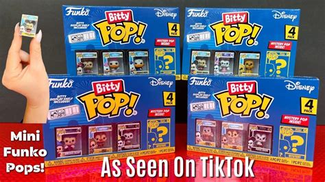 TRENDY TIK TOK BITTY POP FUNKO DISNEY MINI COLLECTION YouTube