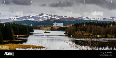 Loch Laggan Lochaber Highland Scotland Stock Photo Alamy