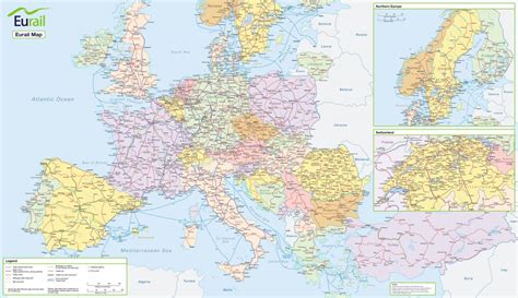 Printable Eurail Map