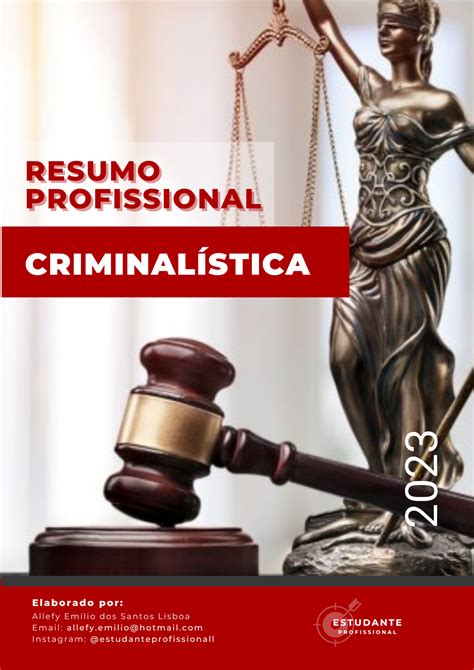 CRIMINALÍSTICA PARA CONCURSOS PÚBLICOS RESUMO PROFISSIONAL Alle