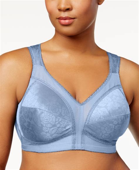 Playtex 18 Hour Ultimate Shoulder Comfort Wireless Bra 4693 In Blue Lyst