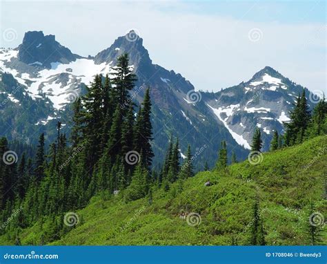 Cascade Mountain Range Royalty Free Stock Image Image 1708046