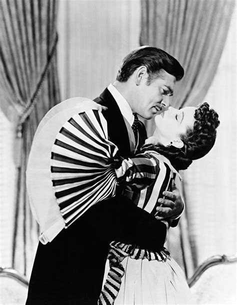 Clark Gable And Vivien Leigh In Gone With The Wind 1939 Photograph