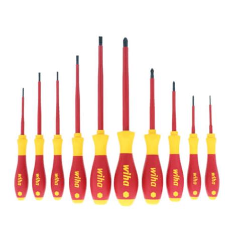 Wiha Piece Insulated Softfinish Screwdriver Set