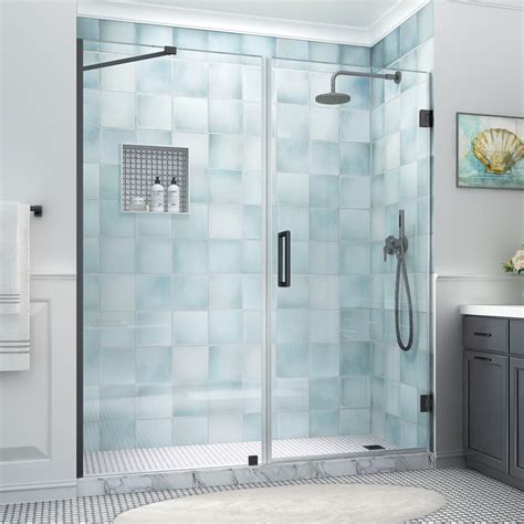 Aston Belmore Xl 70 25 71 25 Inch W X 80 Inch H Frameless Hinged