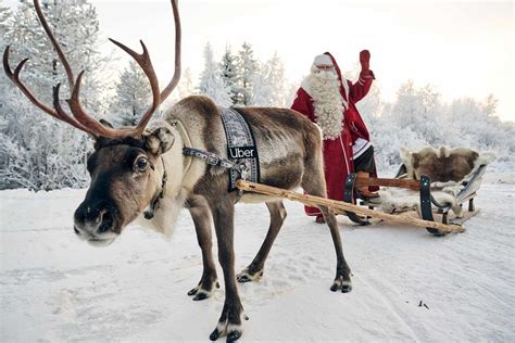 Em terra de Papai Noel trenó é Uber conheça a nova campanha natalina