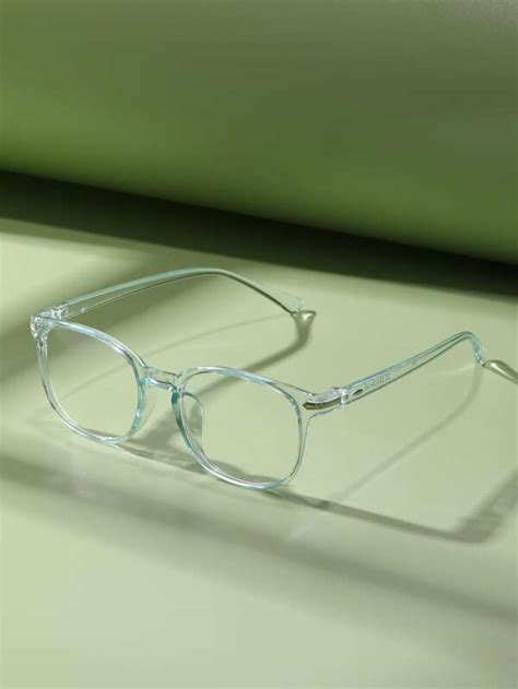 Square Frame Anti Blue Light Eyeglasses SHEIN USA