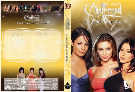 Charmed Season 3 Dvd Cover Made By Chibiboi Charmed Photo 1410750