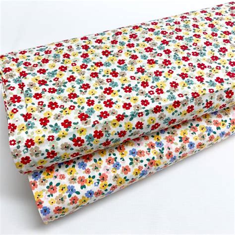 Primrose Floral Poplin The Cheap Shop Tiptree