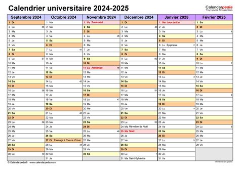 Calendrier Universitaire 2024 2025 Nanterre Halie Kerrill