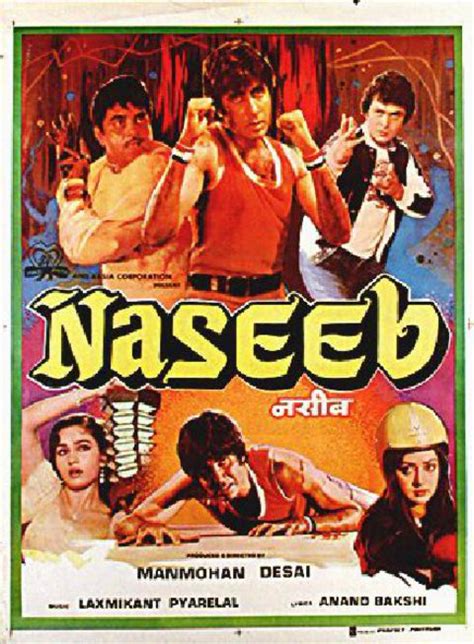 Naseeb Original 1981 Indian Movie Poster - Posteritati Movie Poster Gallery