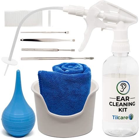 Ear Wax Removal Tool by Tilcare - Ear Irrigation Flushing System for ...