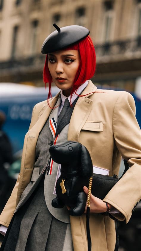 Uniform Looks Dominated Paris Fashion Week Street Style