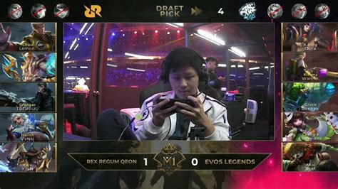 MATCH 2 RRQ VS EVOS LEGENDS M1 WORLD CHAMPIONSHIP MOBILE LEGENDS BANG