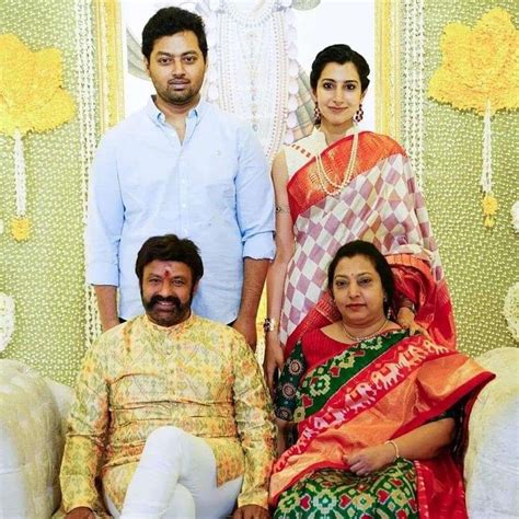 Nandamuri Balakrishna Family in Traditional Outfits