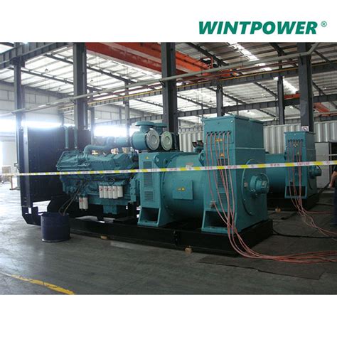 China Wt High Voltage Generator Set Medium Voltage Generator