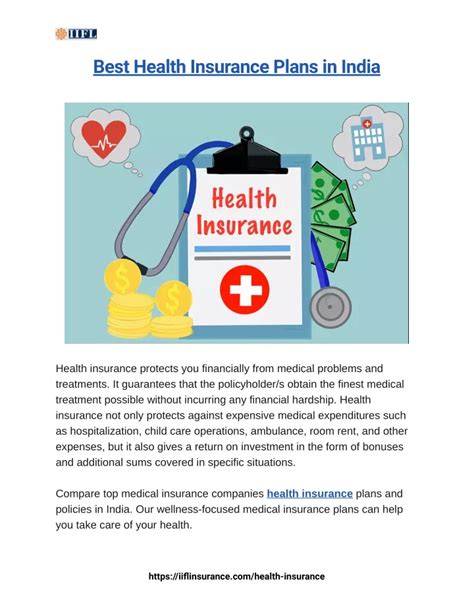 Ppt Best Health Insurance Plans In India Powerpoint Presentation