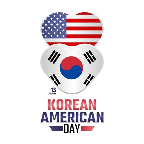 vector graphic of korean american day good for korean american day ...