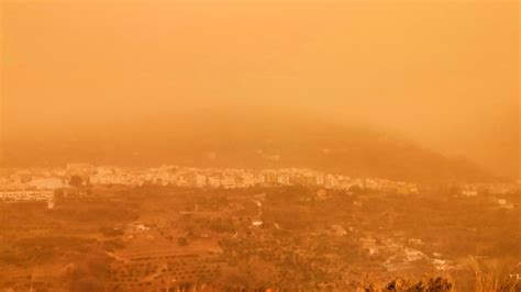 Se Aproxima Una Nube Del Polvo Sahariano Pese A Que Culminó Su Temporada