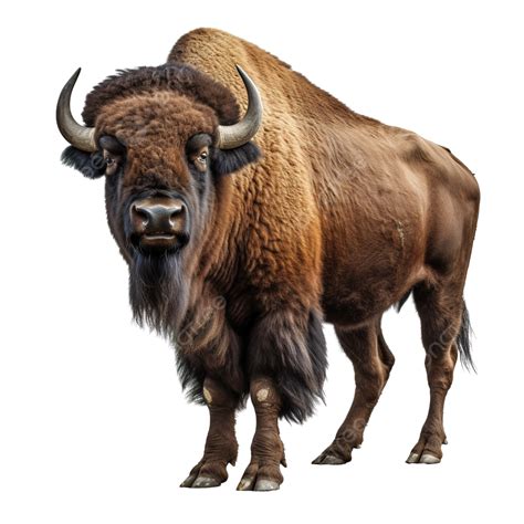 Buffalo Png With Ai Generated Wildlife Animal Mammals Png