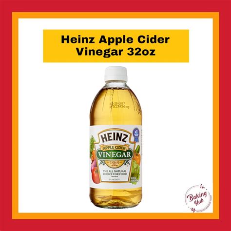 Heinz Apple Cider Vinegar Oz Shopee Malaysia