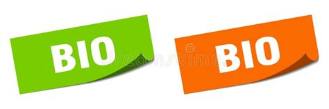 Bio Sticker Bio Sign Set Stock Vector Illustration Of Sticker 191770065