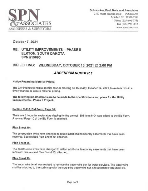 PDF EJCDC C 410 Bid Form For Construction Spn Assoc