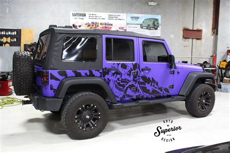 Jeep Wrangler Getting A Full Makeover With Wrap And Powder Coat