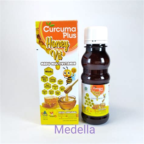 Jual Curcuma Plus Honey Vit Madu Multivitamin Rasa Original 100 Ml