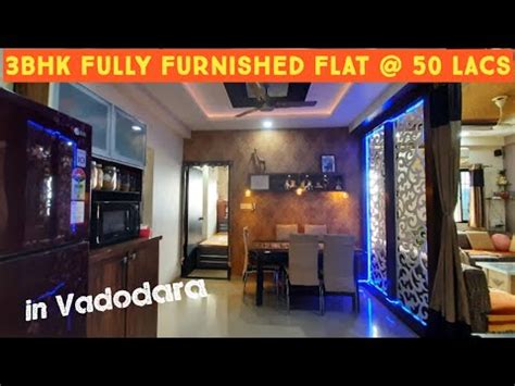 3 Bhk Furnished Flat For Sell In Vadodara YouTube