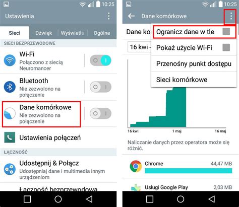 Jak ograniczyć pobieranie danych w tle przez aplikacje na Androidzie